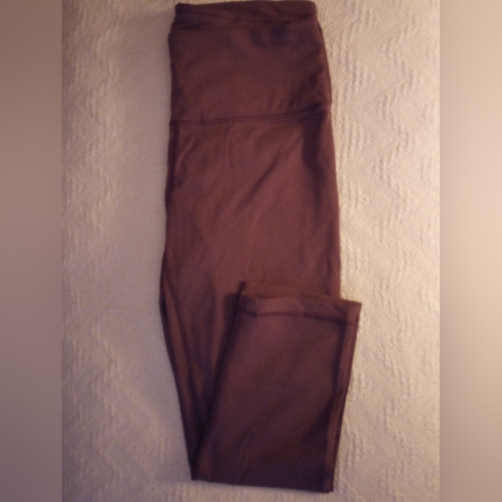 💘🍂 90 Degree By Reflex Mauve Cropped Leggings